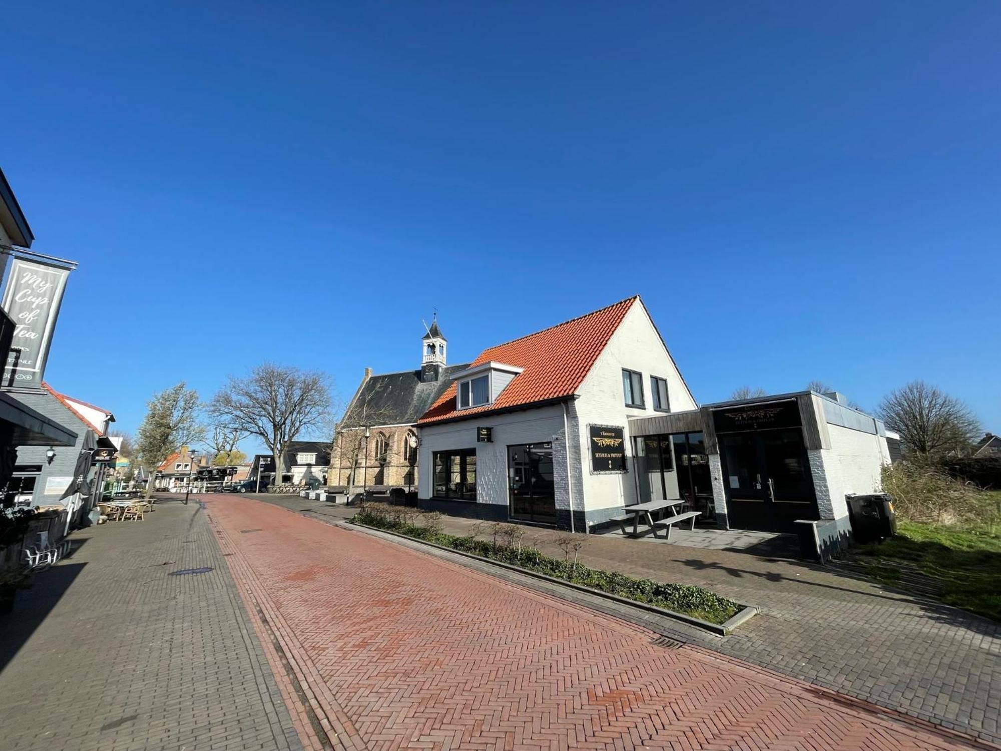 Hotel Restaurant De Boekanier Vrouwenpolder Exterior foto